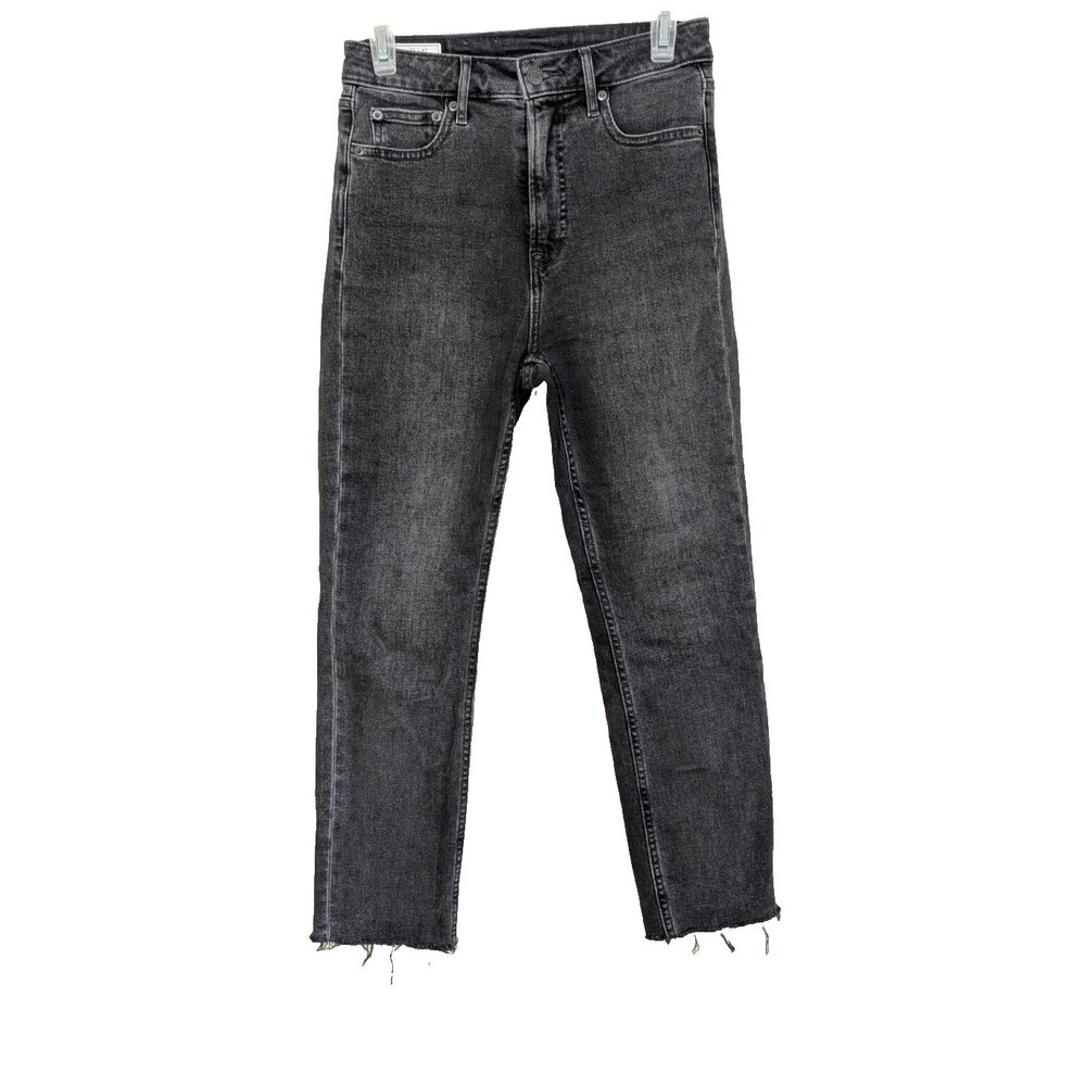 Gap Women's Jean Vintage Slim Sky High Raw Hem Size 27 Short